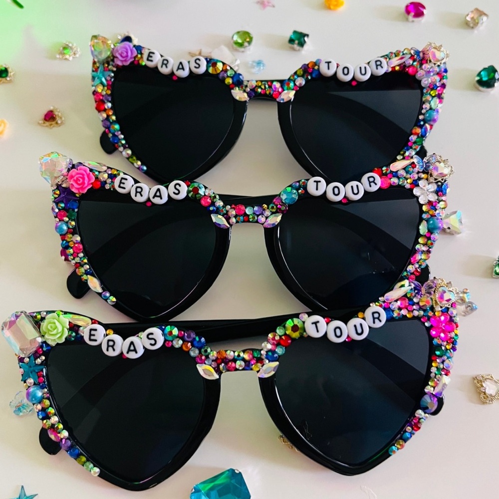 Eras Tour Swiftie Glasses Custom Handmade